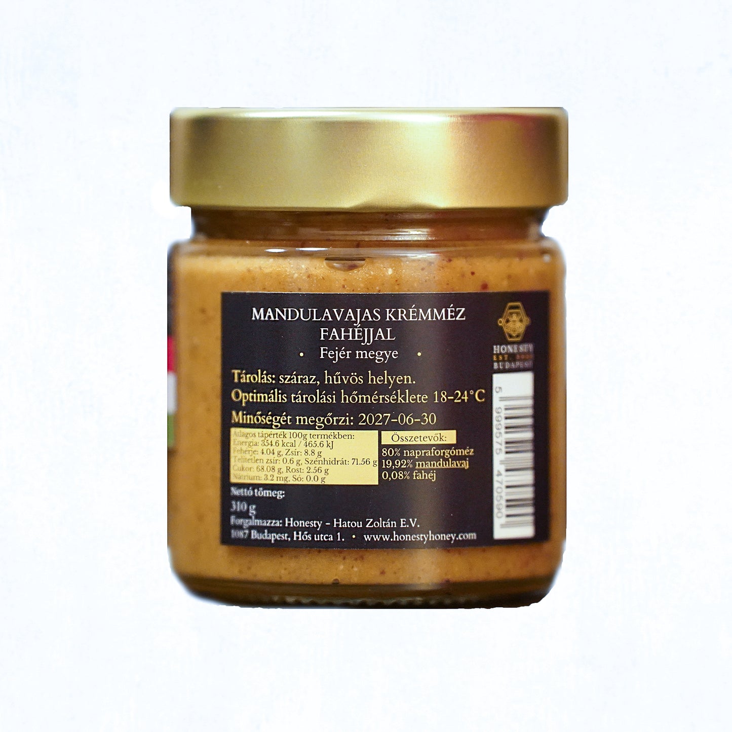 Creamed honey with Almond butter and Cinnamon 310g
