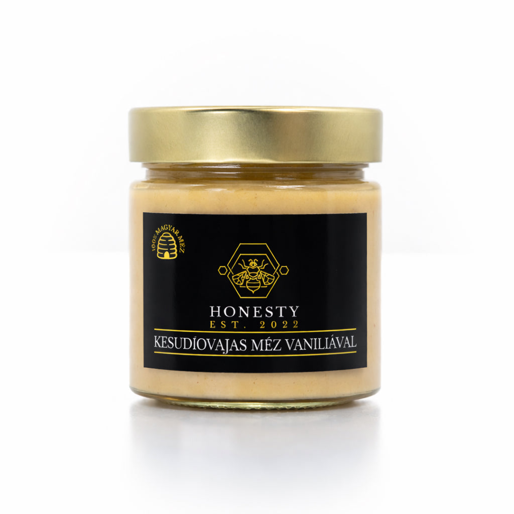 Creamed honey with Cashew butter & bourbon vanilla 310g