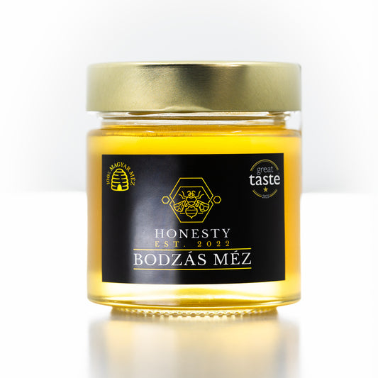 Elderberry infused acacia honey  310g