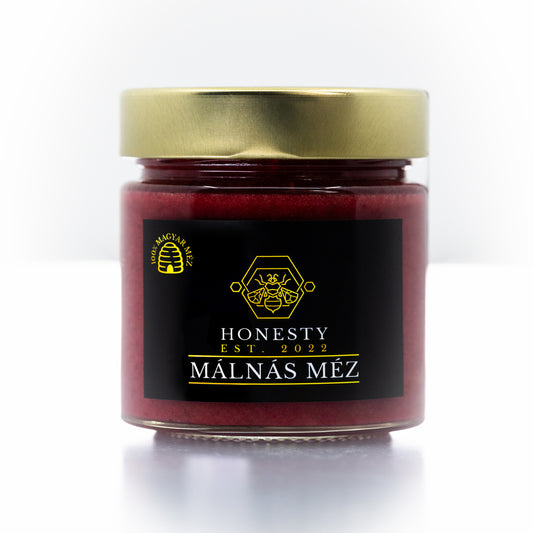 Creamed honey with raspberry 310g
